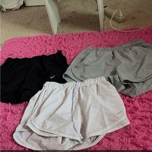3 Nike shorts